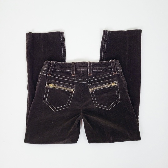 *Free With Purchase* Y2K Corduroy low rise capri's pants velvet - Picture 3 of 7